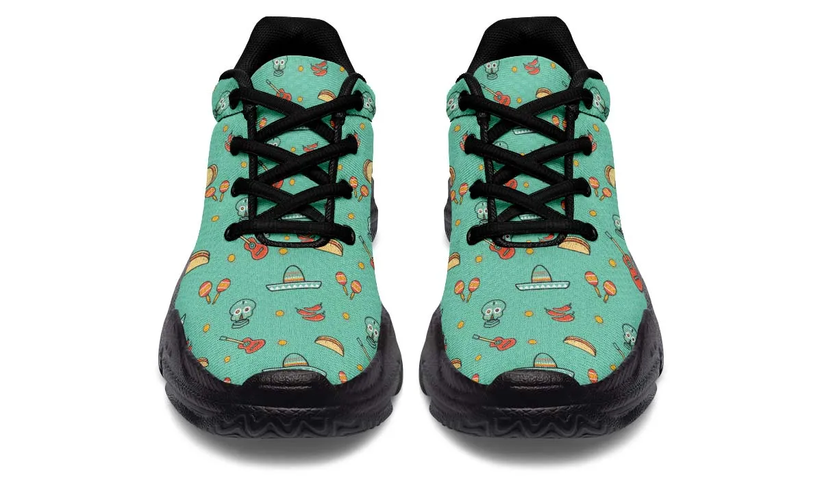 I Love Mexico Chunky Sneakers