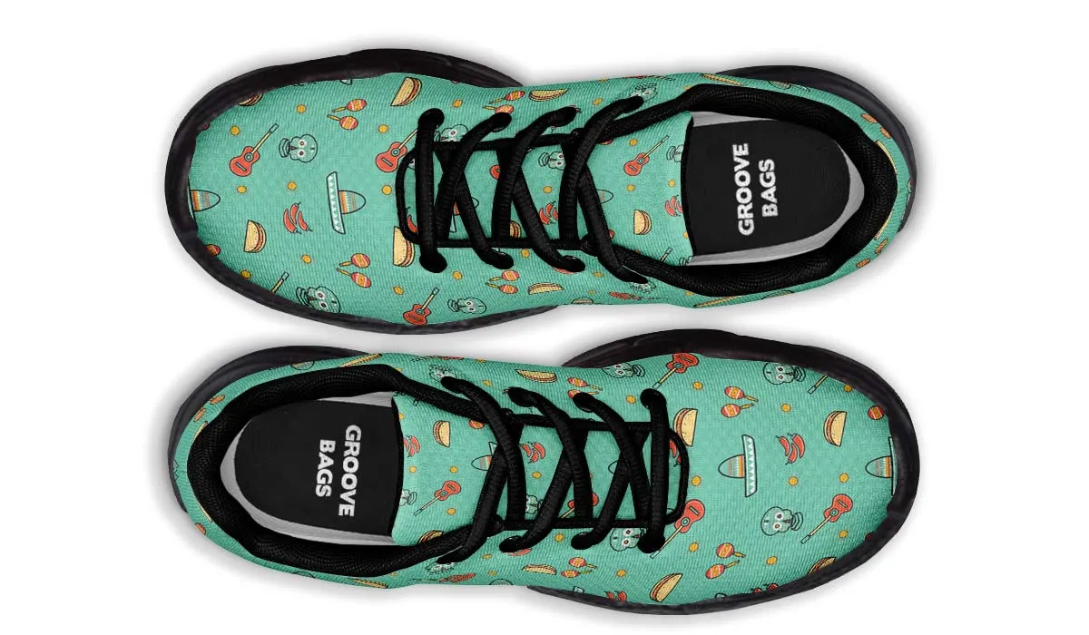 I Love Mexico Chunky Sneakers