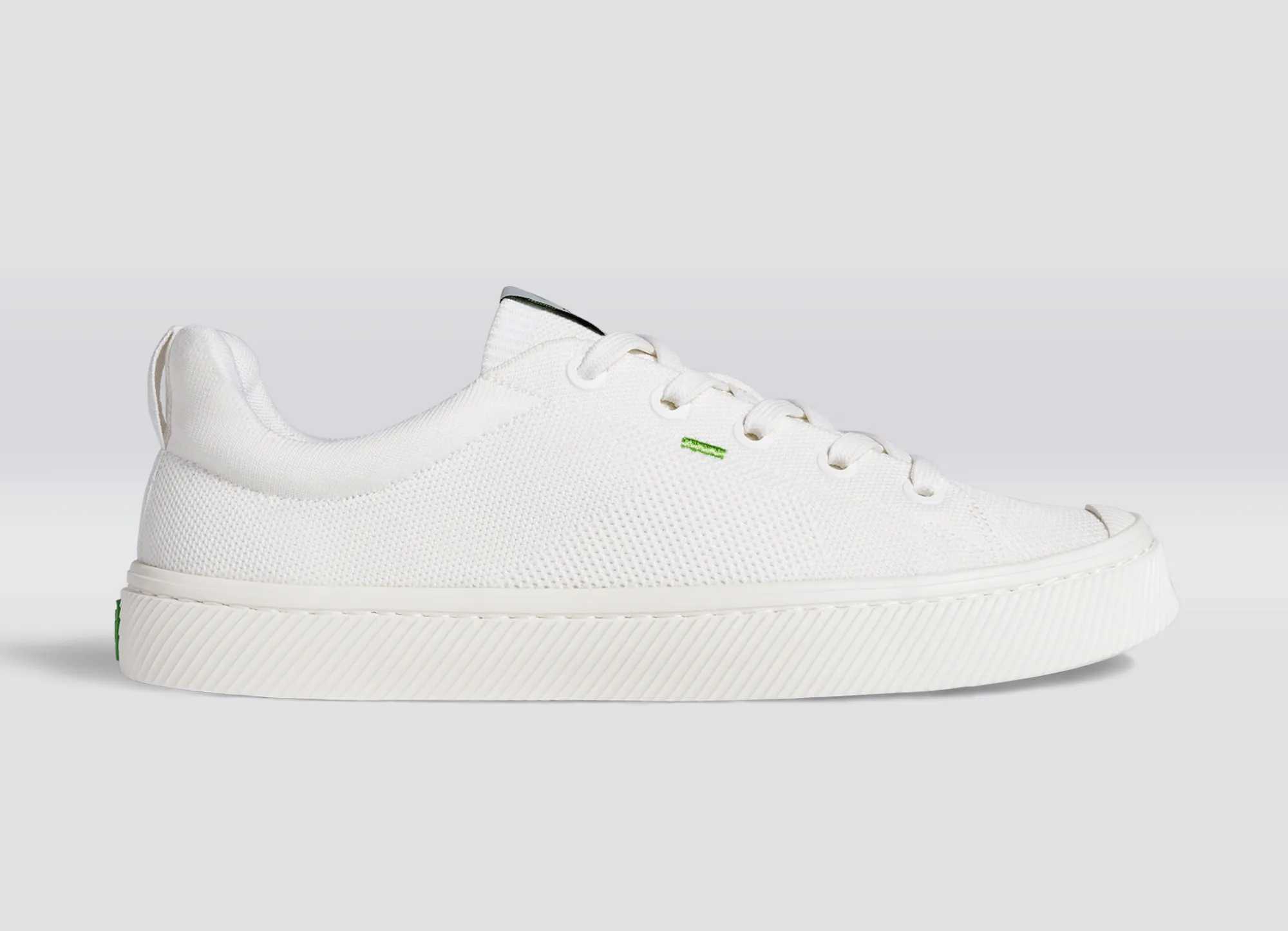 IBI Low Off White Knit Sneaker Men
