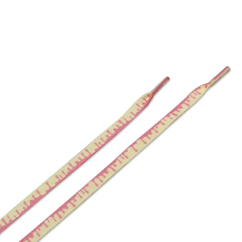 Ice Cream Melt Flat Shoelaces for Sneakers – Colorful Laces for Sports Shoes