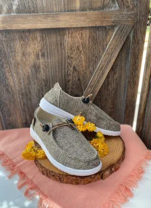 Kayak Brown Tweed Corky's Shoes