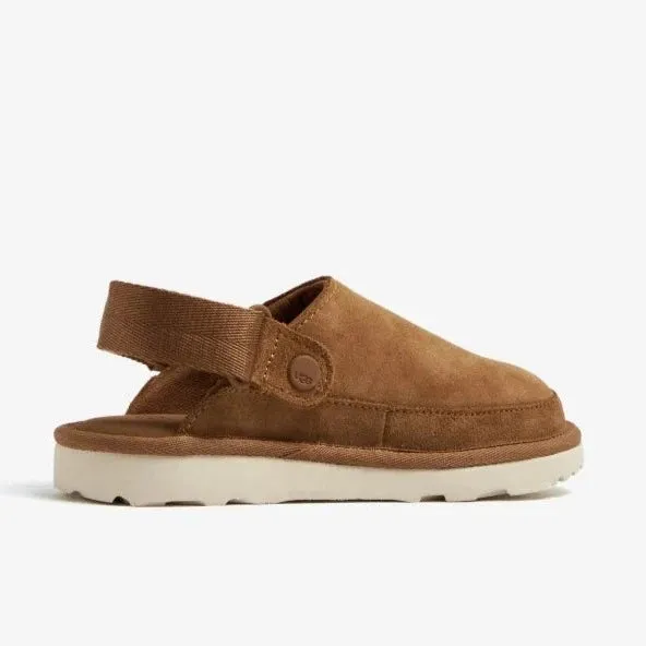 Kids Goldenstar Clog Chestnut