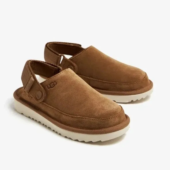 Kids Goldenstar Clog Chestnut