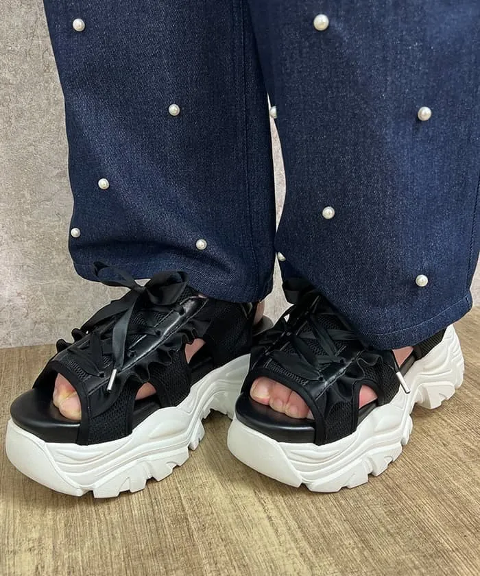 Lace-Up Sport Sandals