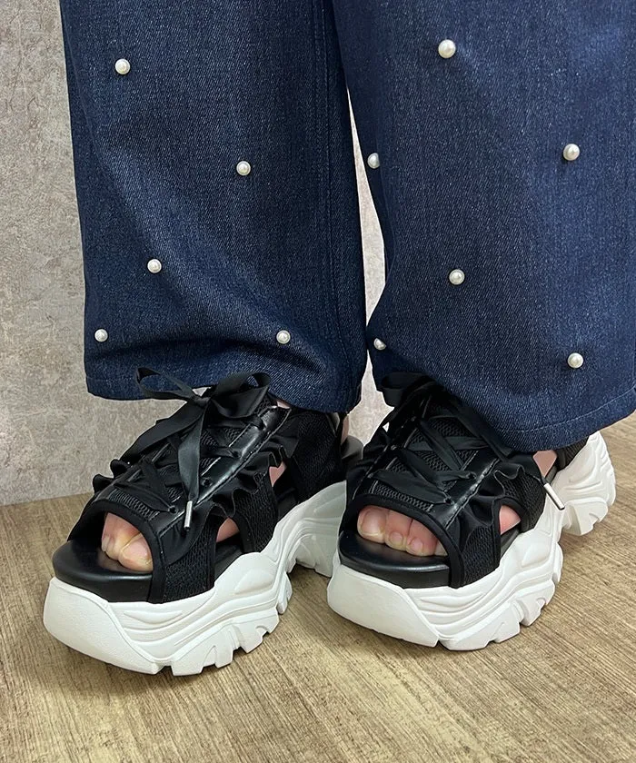 Lace-Up Sport Sandals