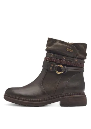Ladies Ankle Boot - Olive