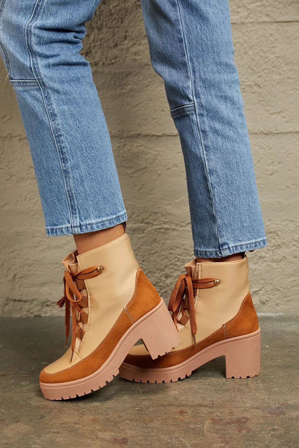 Laila Lug Booties