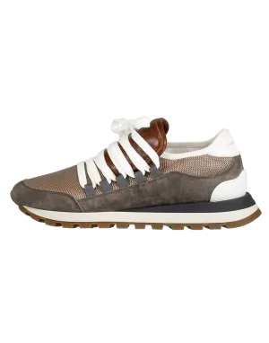 Leather Tongue Sneaker