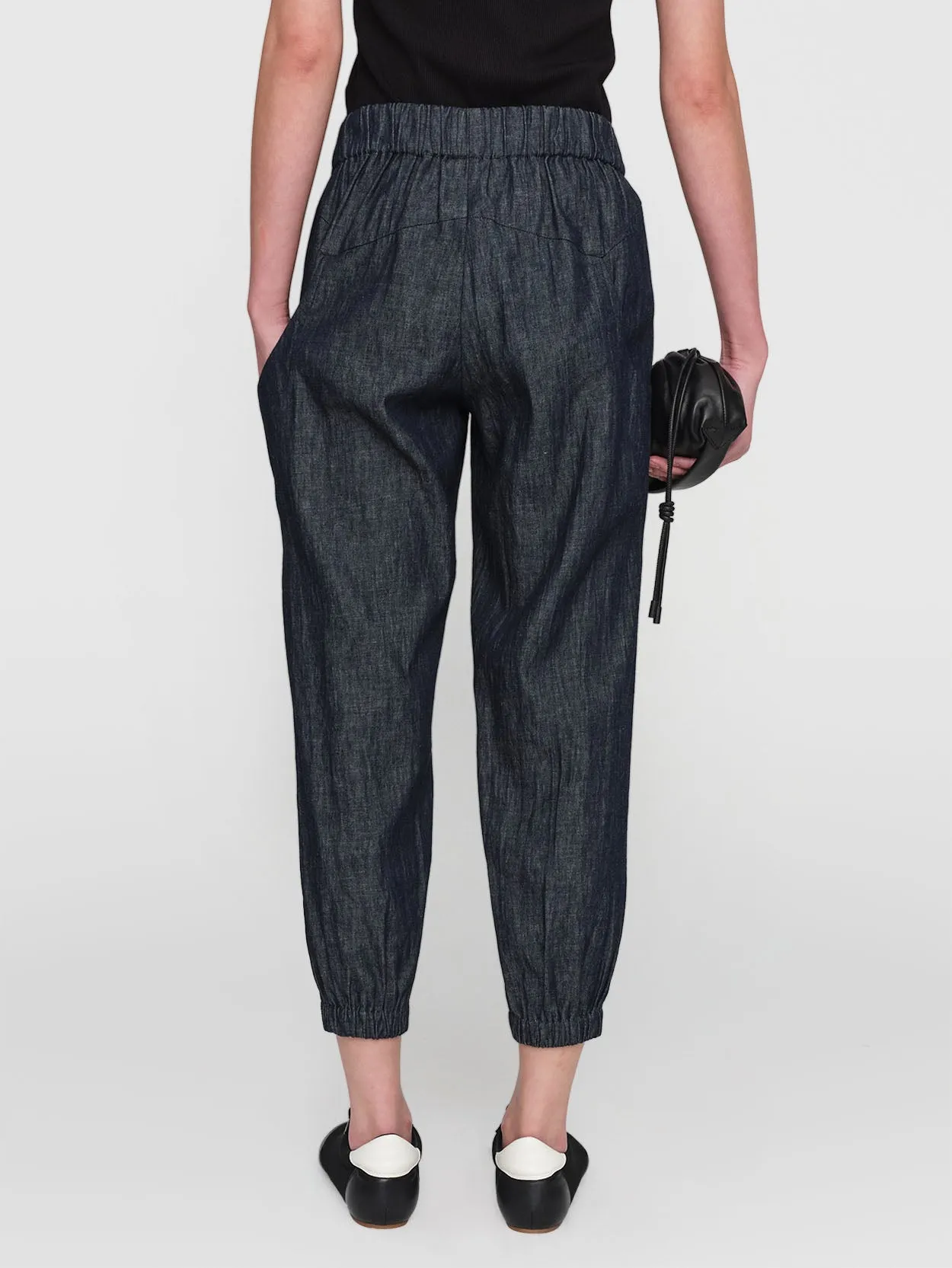 Linen Denim Decker Pants