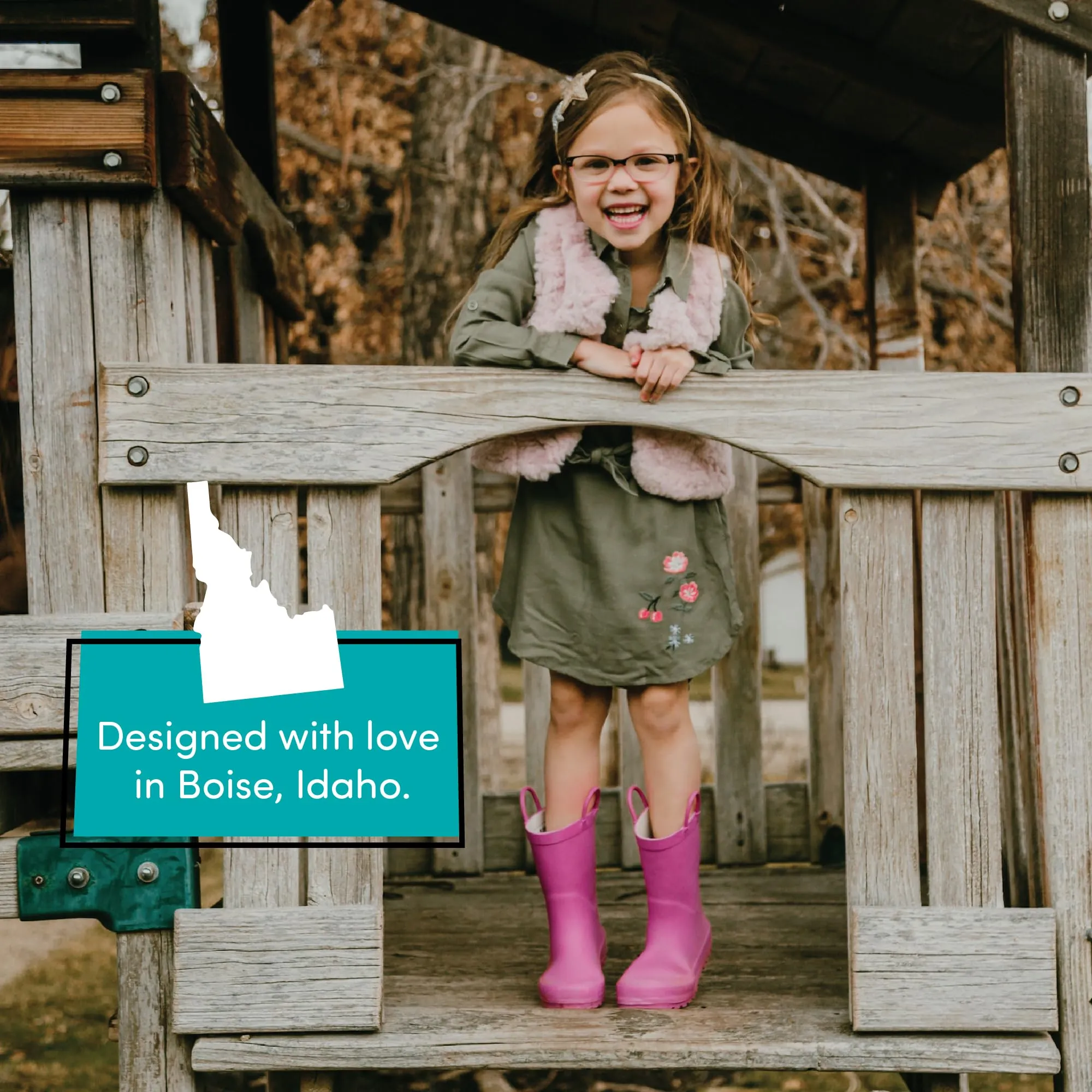 Lone Cone Elementary Collection - Premium Natural Rubber Rain Boots with Matte Finish for Toddlers and Kids, Bubblegum Pink, Toddler 9