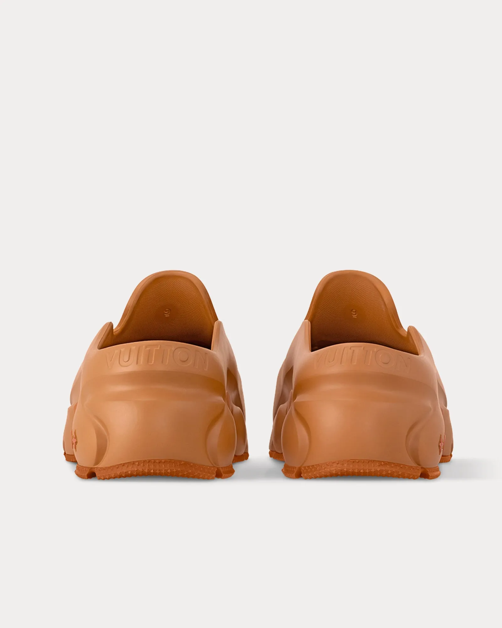 LV Shark Brown Clogs