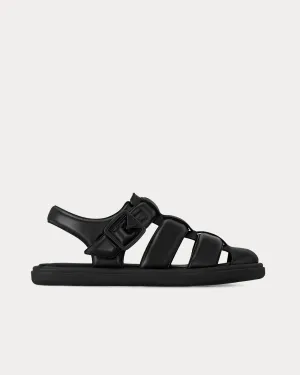 LV Venice Black Sandals