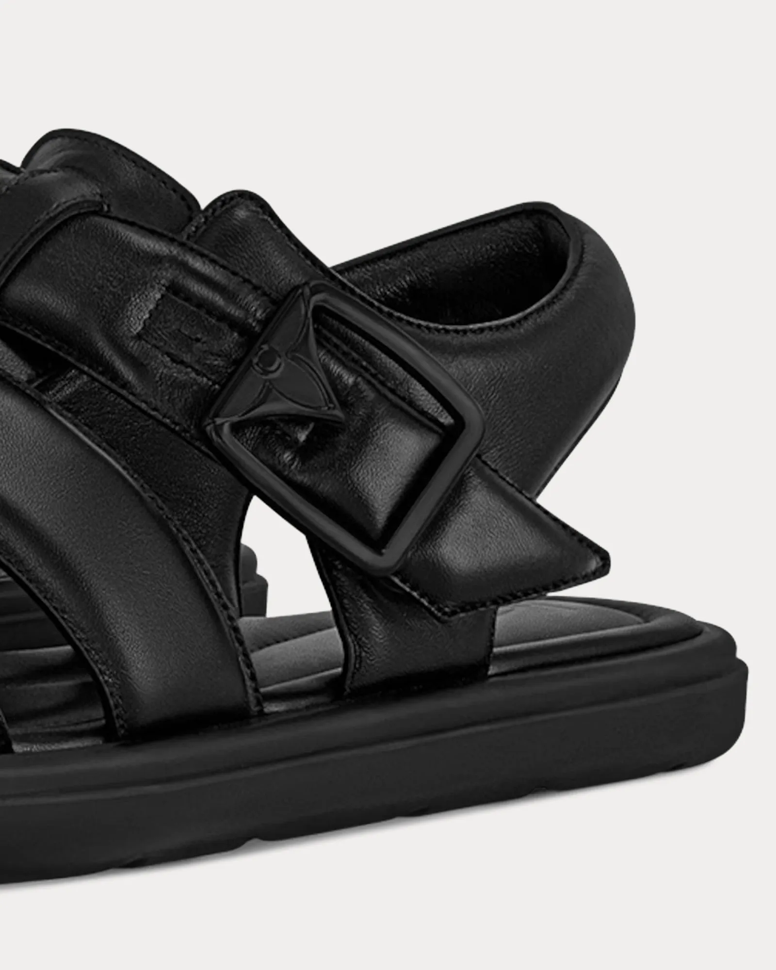 LV Venice Black Sandals