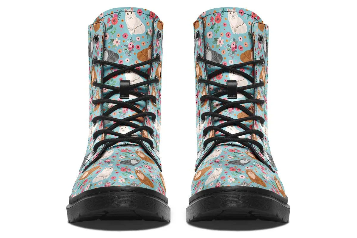 Maine Coon Cat Flower Boots