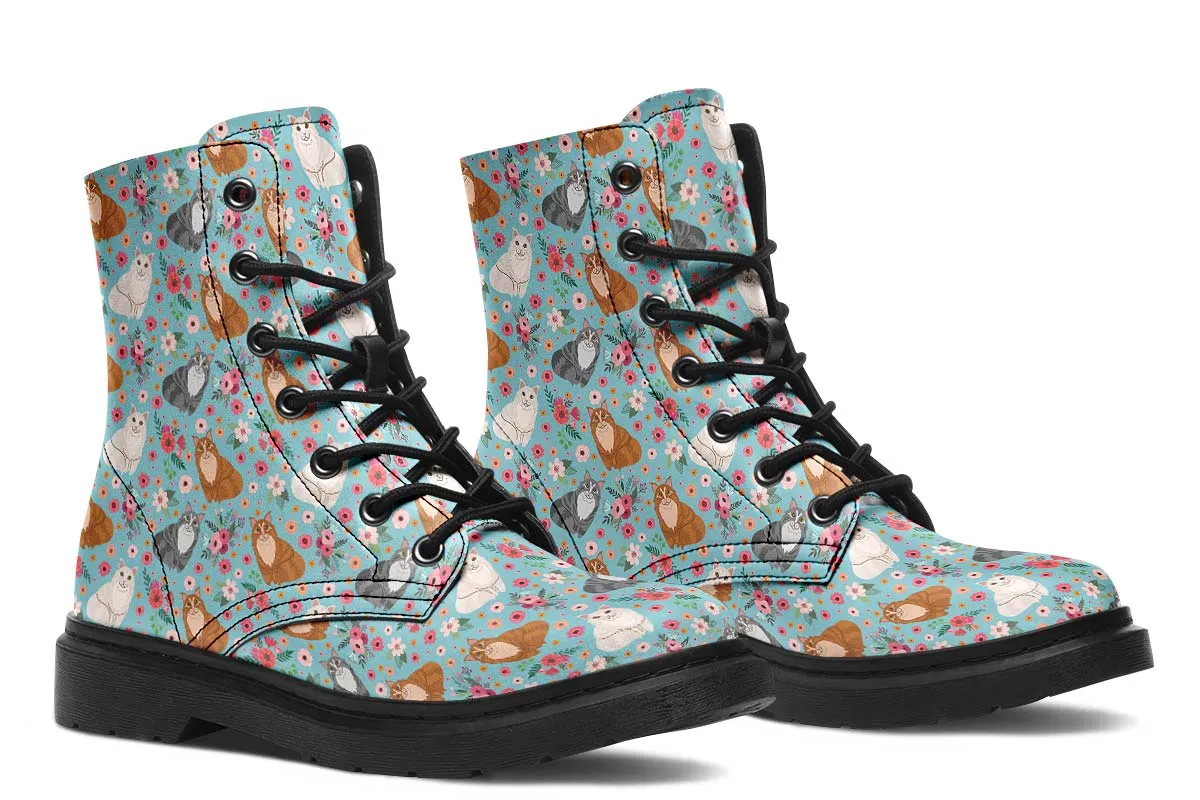 Maine Coon Cat Flower Boots