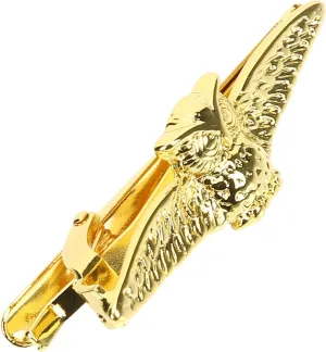Men Owl Tie Clip Elegant Wedding Business Necktie Bar Accessory for Regular Ties Durable Design for Grooms Fathers Friends Charming Stylish Clip for Any
