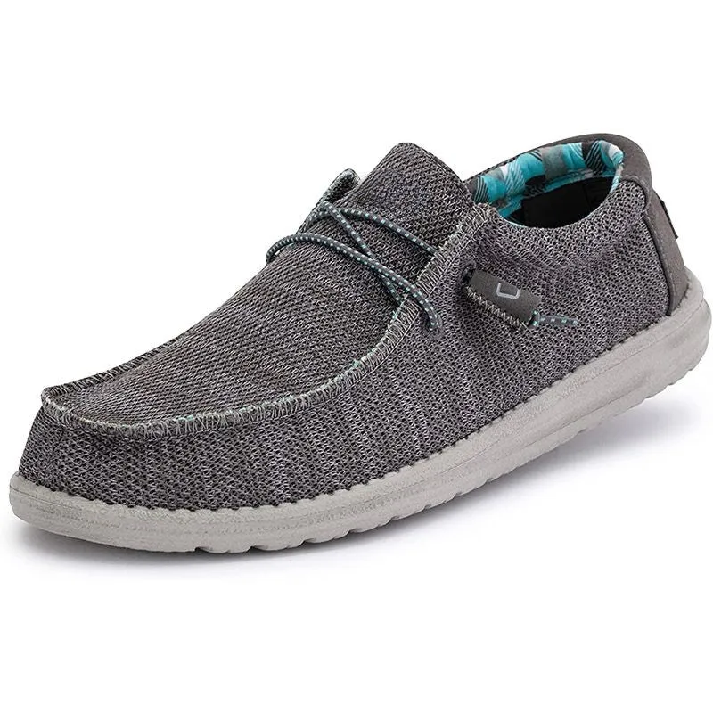 Men's Multiple Color Lace Up Comfortable & Light-Weight Loafer