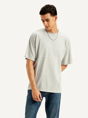 Men's Solid Regular Fit T-Shirt