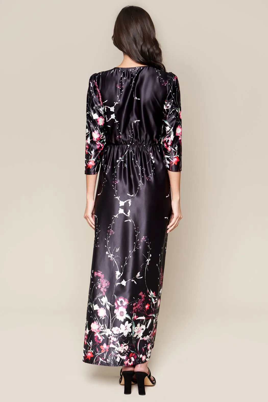 Montecito Floral Print Maxi Dress