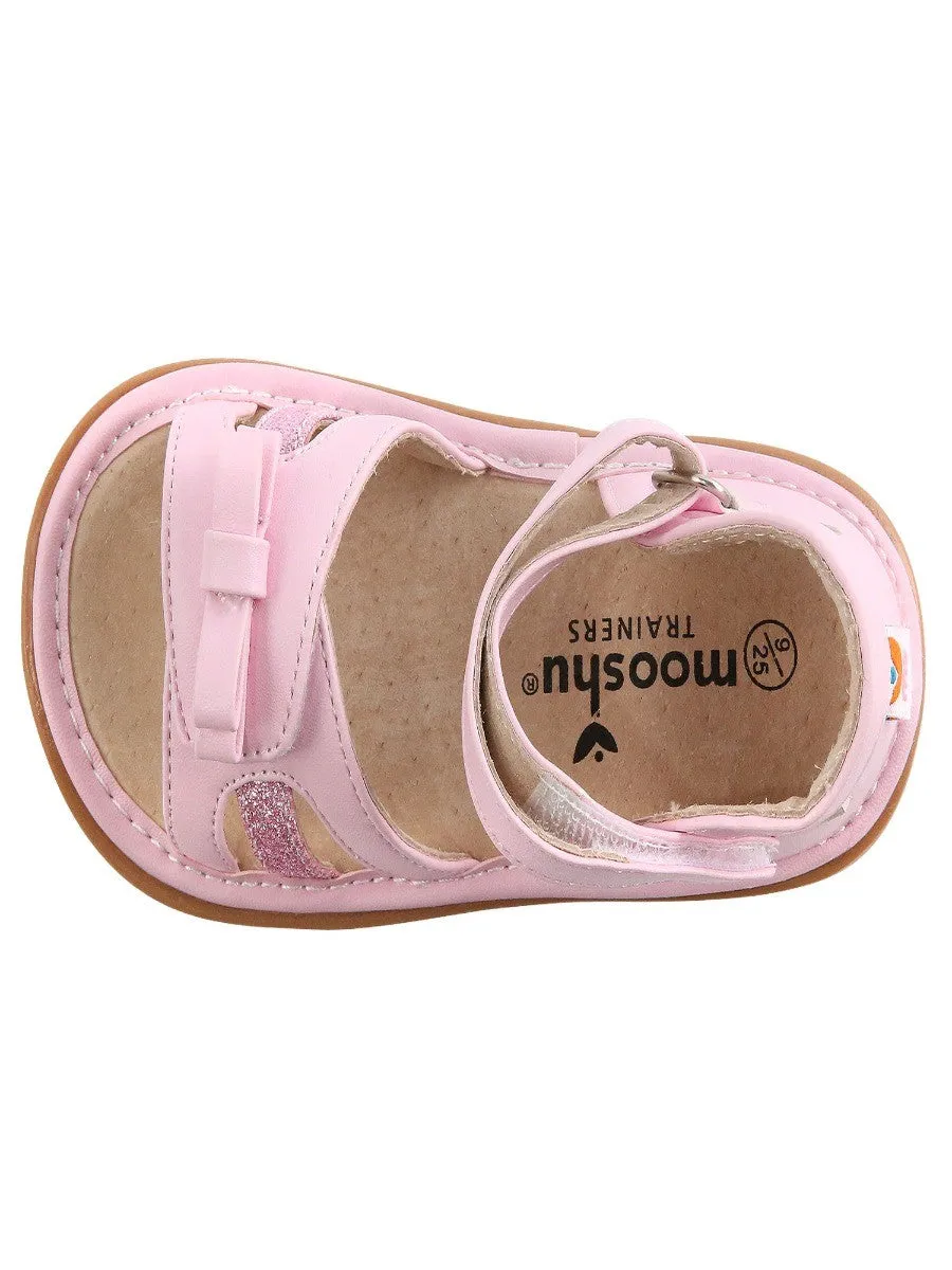 Mooshu Trainers Girls Multi Marilyn Strappy Squeaky Sandals 3 Baby-9 Toddler