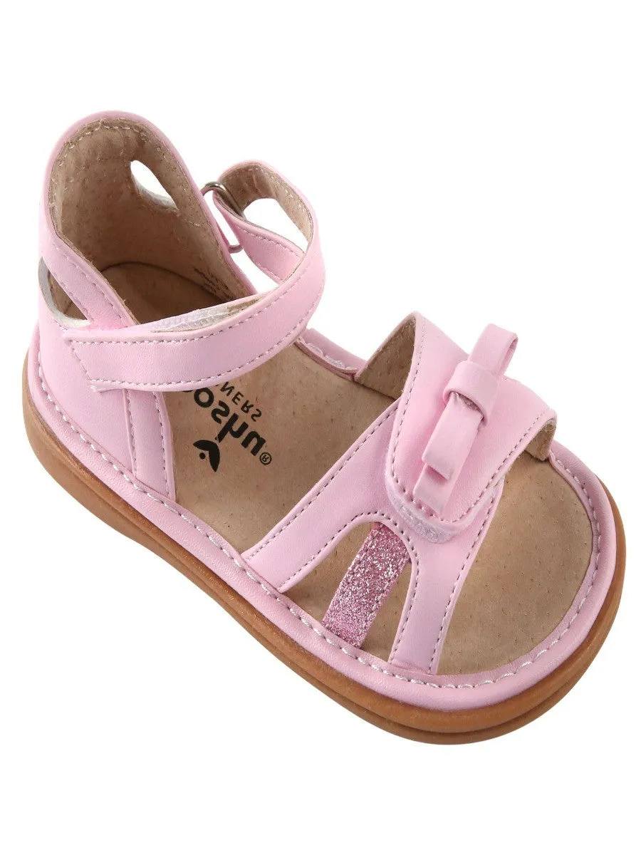 Mooshu Trainers Girls Multi Marilyn Strappy Squeaky Sandals 3 Baby-9 Toddler