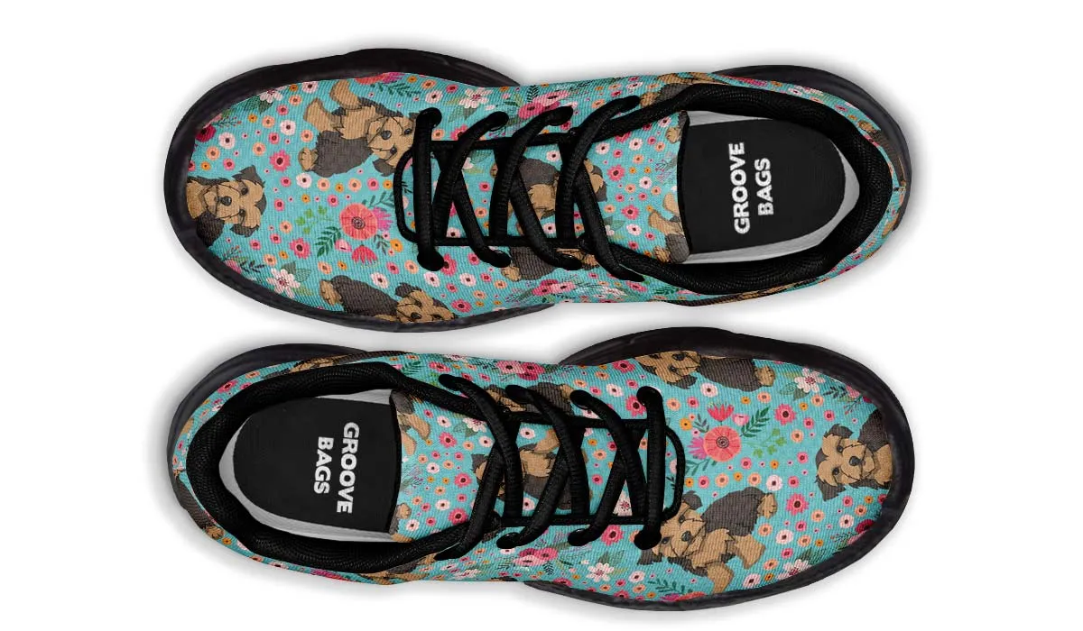 Morkie Flower Chunky Sneakers