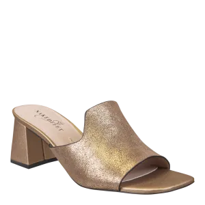NAKED FEET - AUSTERE in SOFT GOLD Heeled Sandals