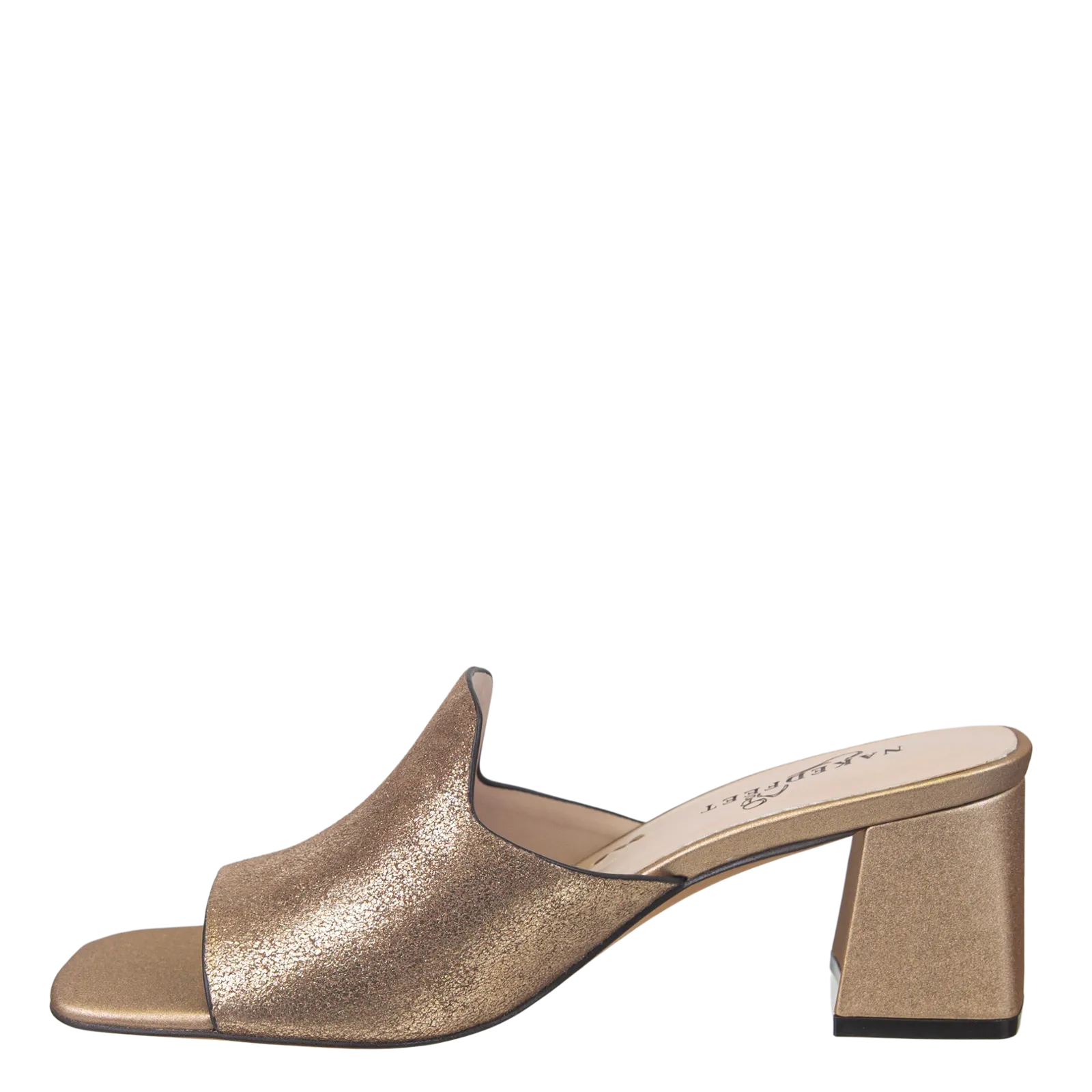 NAKED FEET - AUSTERE in SOFT GOLD Heeled Sandals