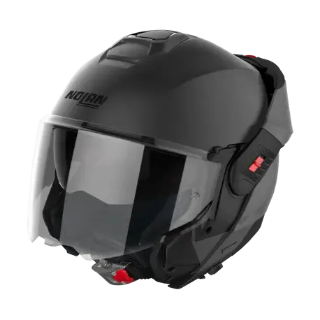 Nolan N120-1 Classic N-COM Flat Vulcan Grey Motorcycle Helmet