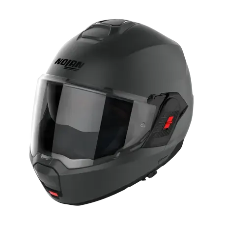 Nolan N120-1 Classic N-COM Flat Vulcan Grey Motorcycle Helmet