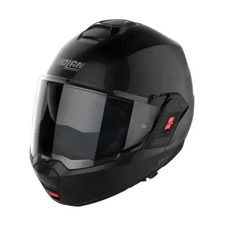 Nolan N120-1 Classic N-COM Gloss Black Motorcycle Helmet