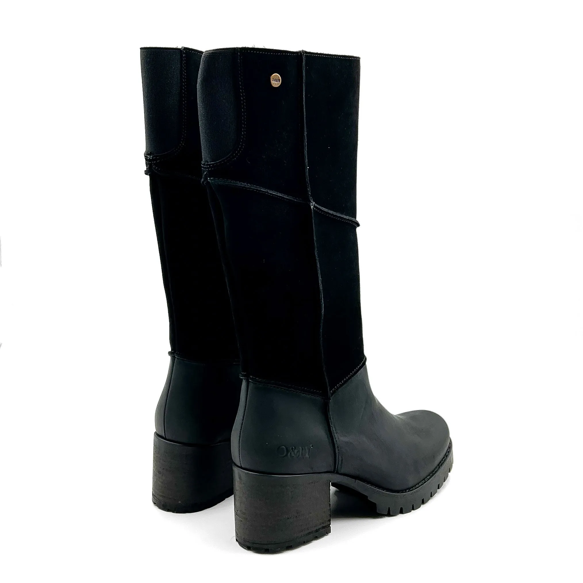 Oak & Hyde Kensington Hi Tall Boot (Women) - Black