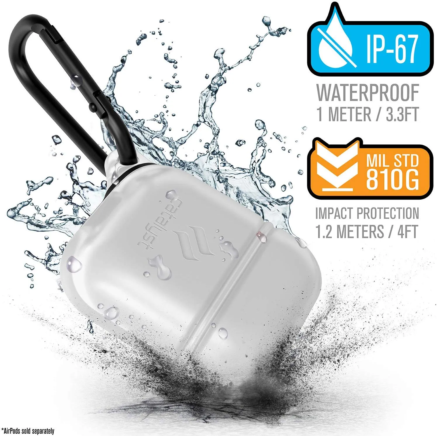 [OPEN BOX] CATALYST Case for Airpods Frost White