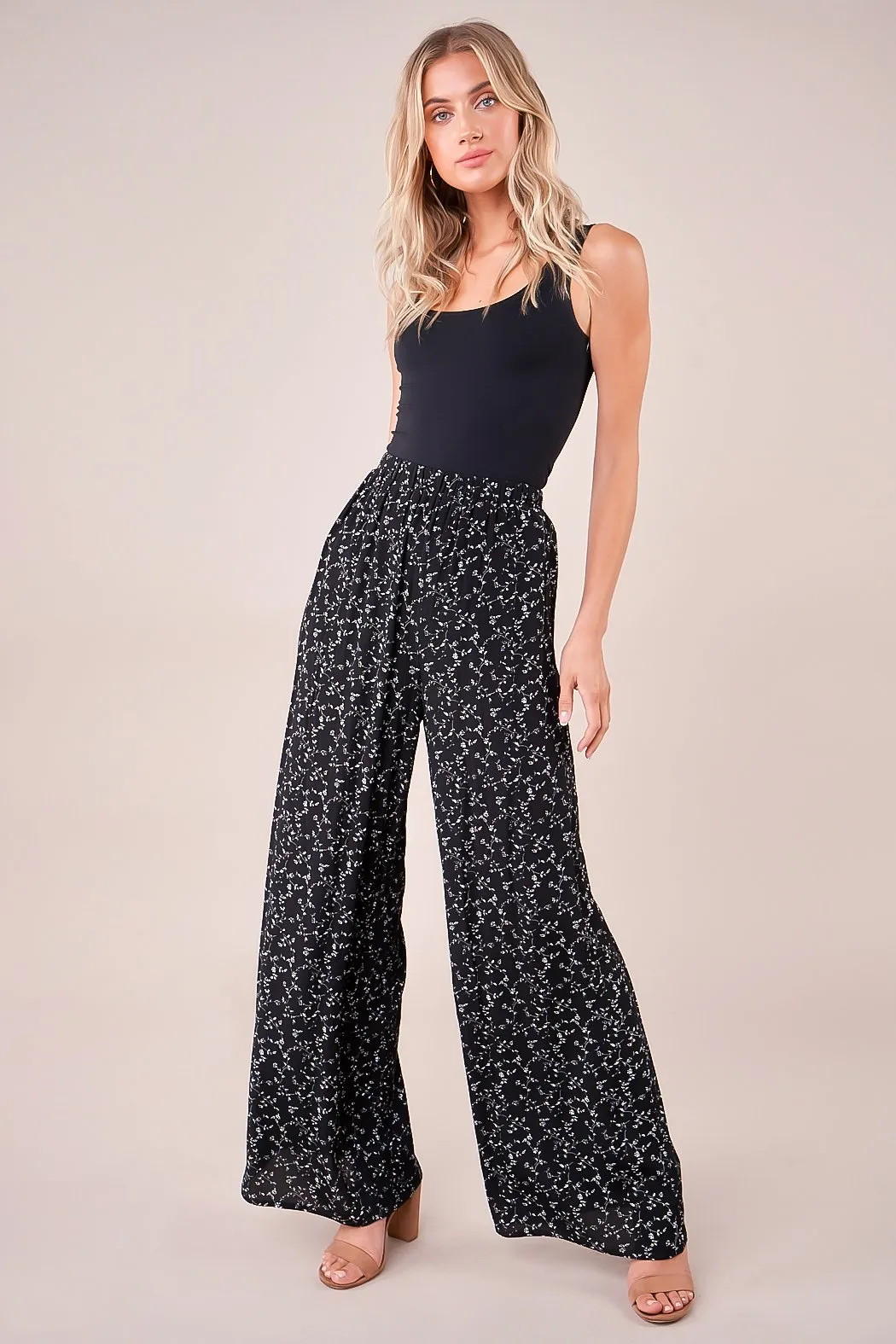 Rennes Floral Wide Leg Pants