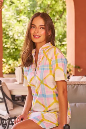 Rhodes Dress Daffodil Picnic