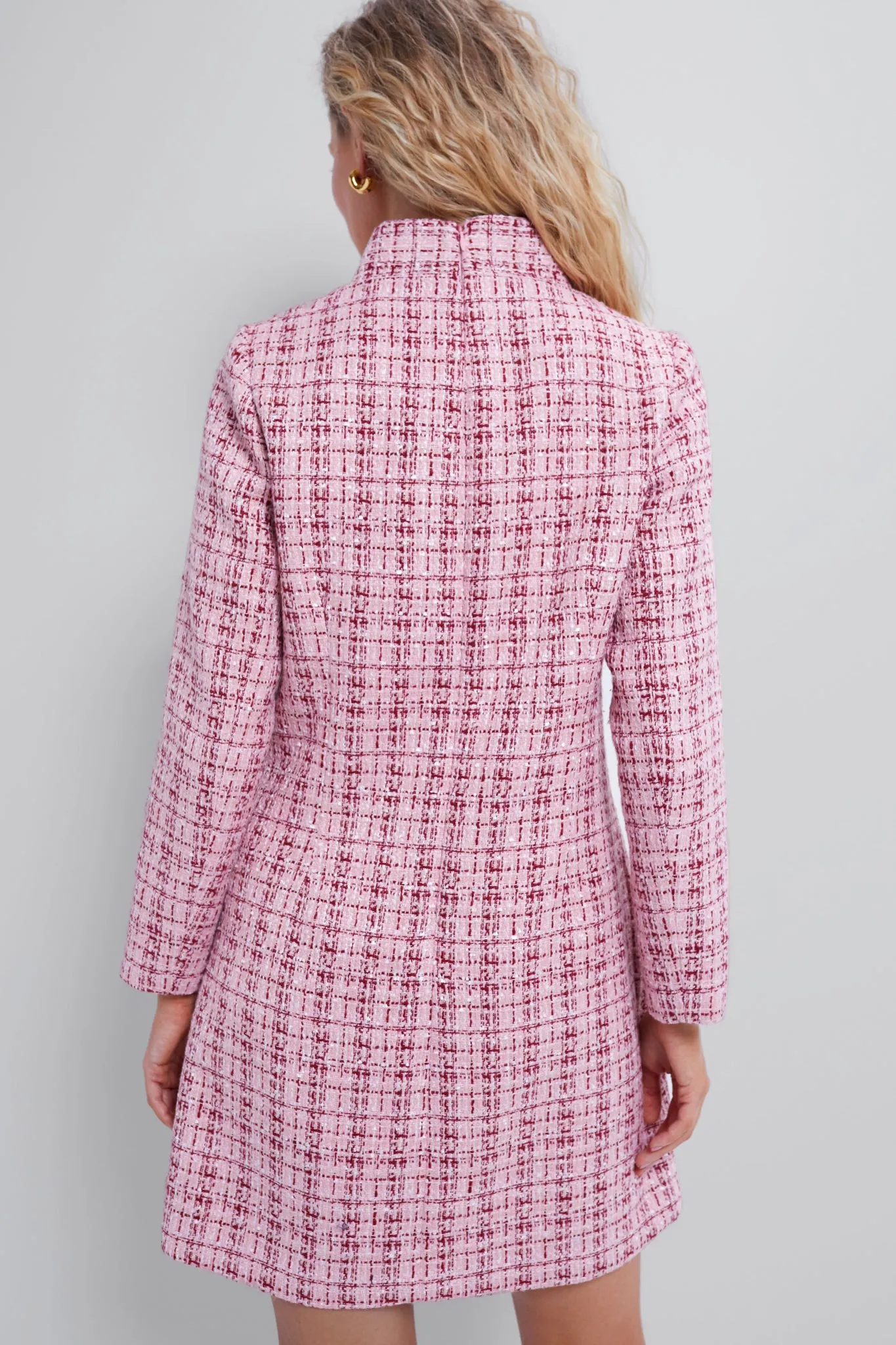 Rhubarb Tweed Radziwill Dress
