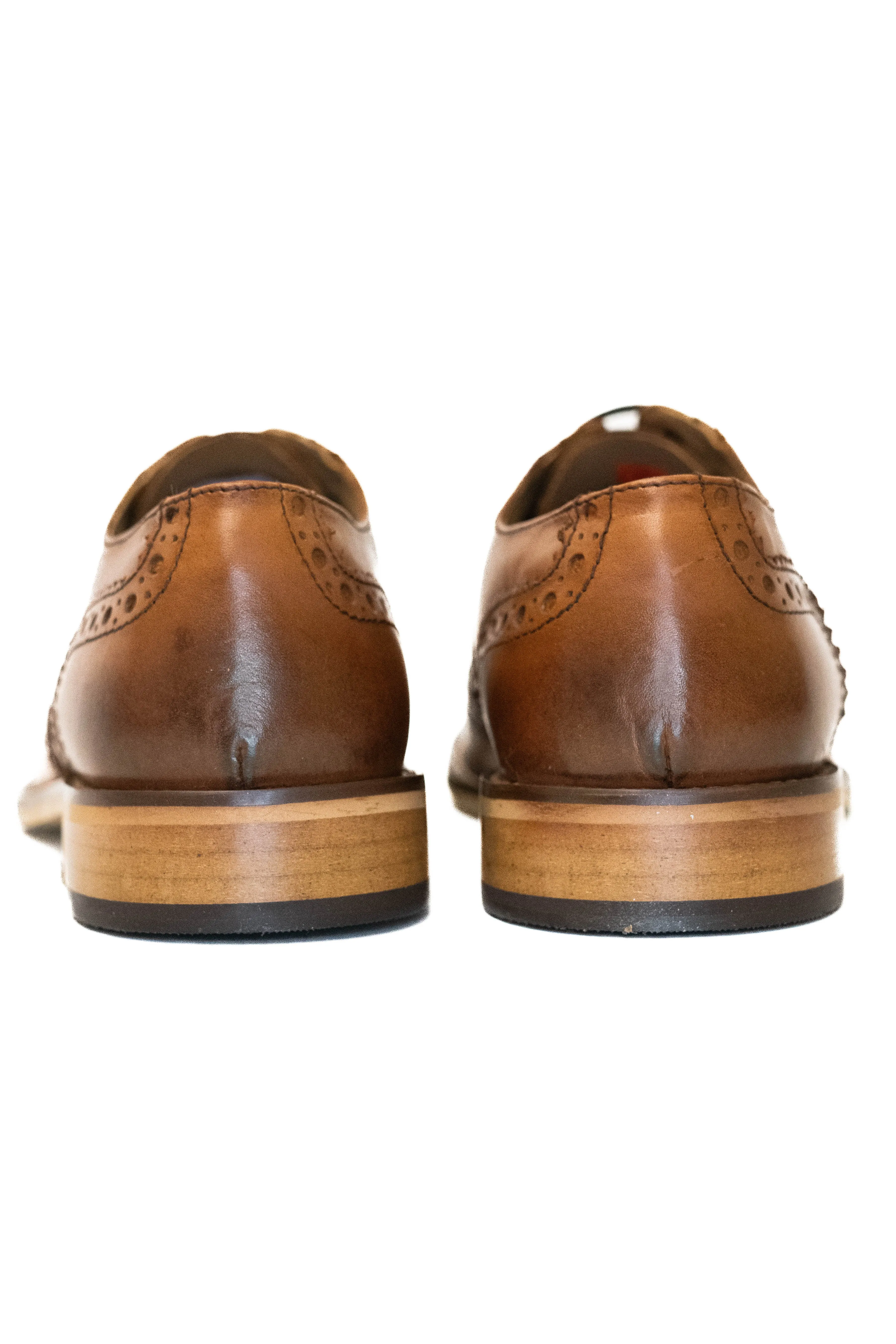 Roamers Tan Brogues