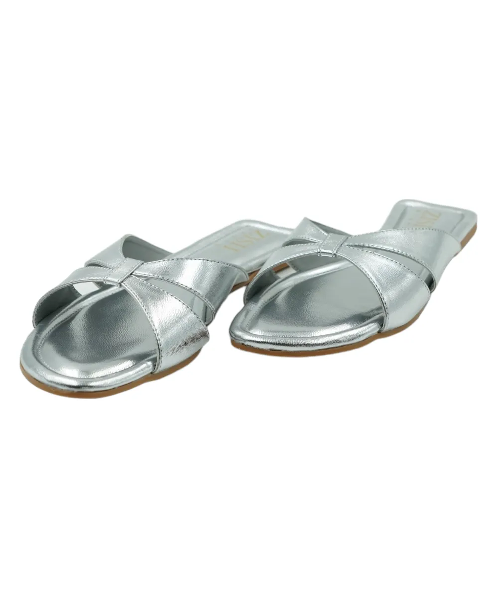 Silver Tokyo Flats