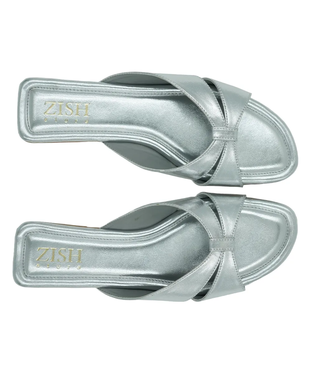 Silver Tokyo Flats