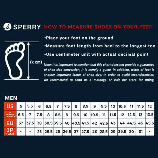 Sperry Men's Authentic Original Surf Boat Shoe - Grey (STS22792)
