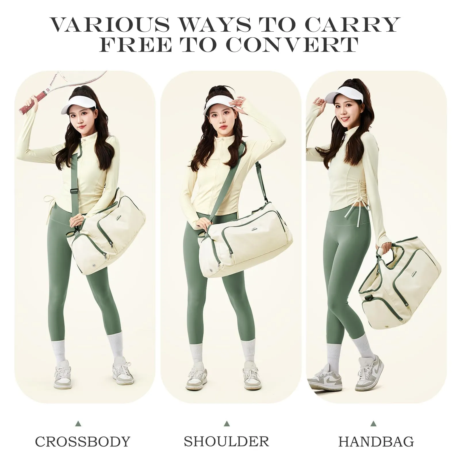 Sports bag with shoe compartment Weekender bag Travel bag Travel bag Hand luggage bag for sports Swimming bag