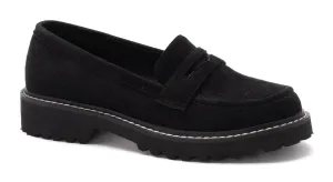 Suede Loafers