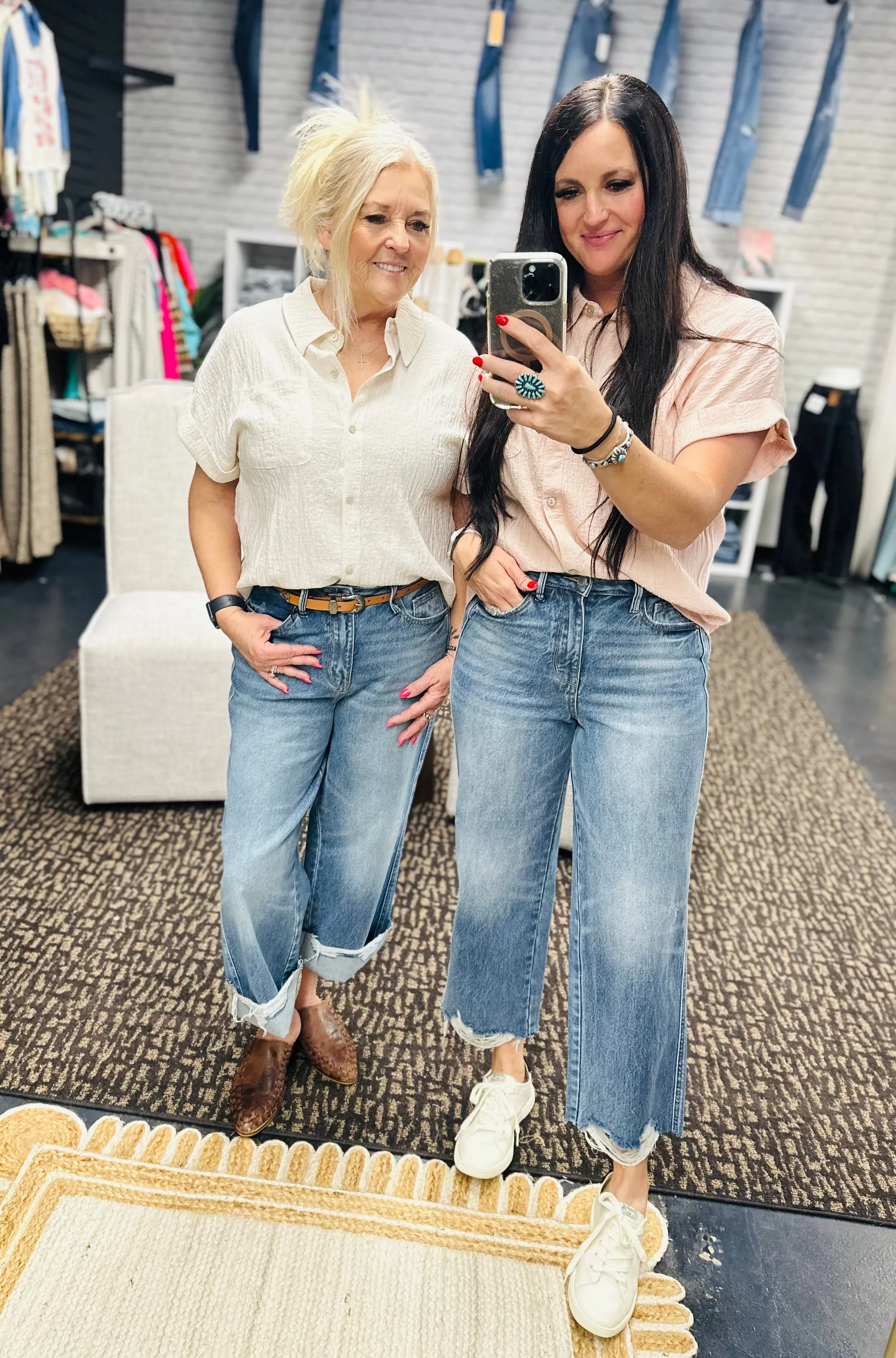 Sydney Blush Short Sleeve Blouse