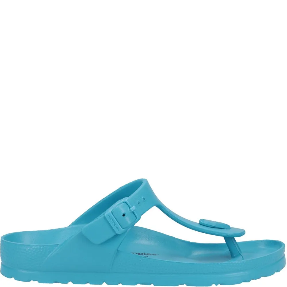 Teal Lizzie Toepost Sandals