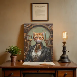 The Industrialist Cat Portrait (Female)