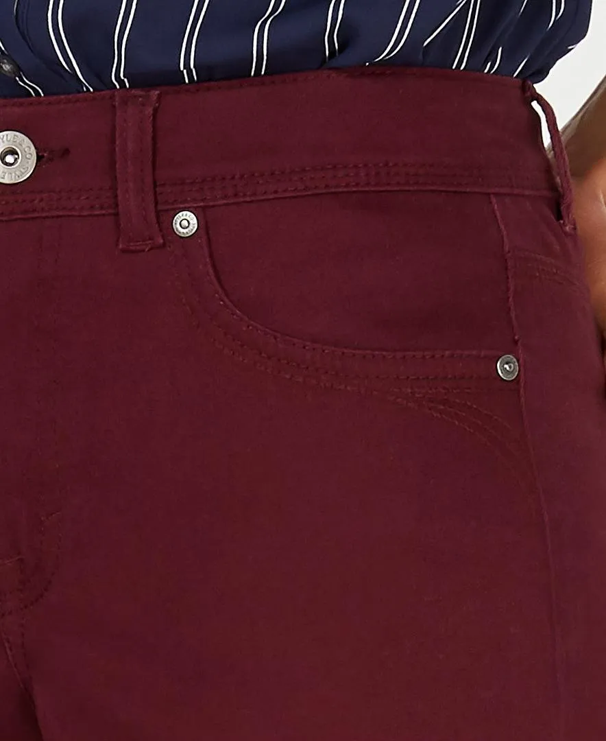 Tummy-Control Straight-Leg Fashion Jeans