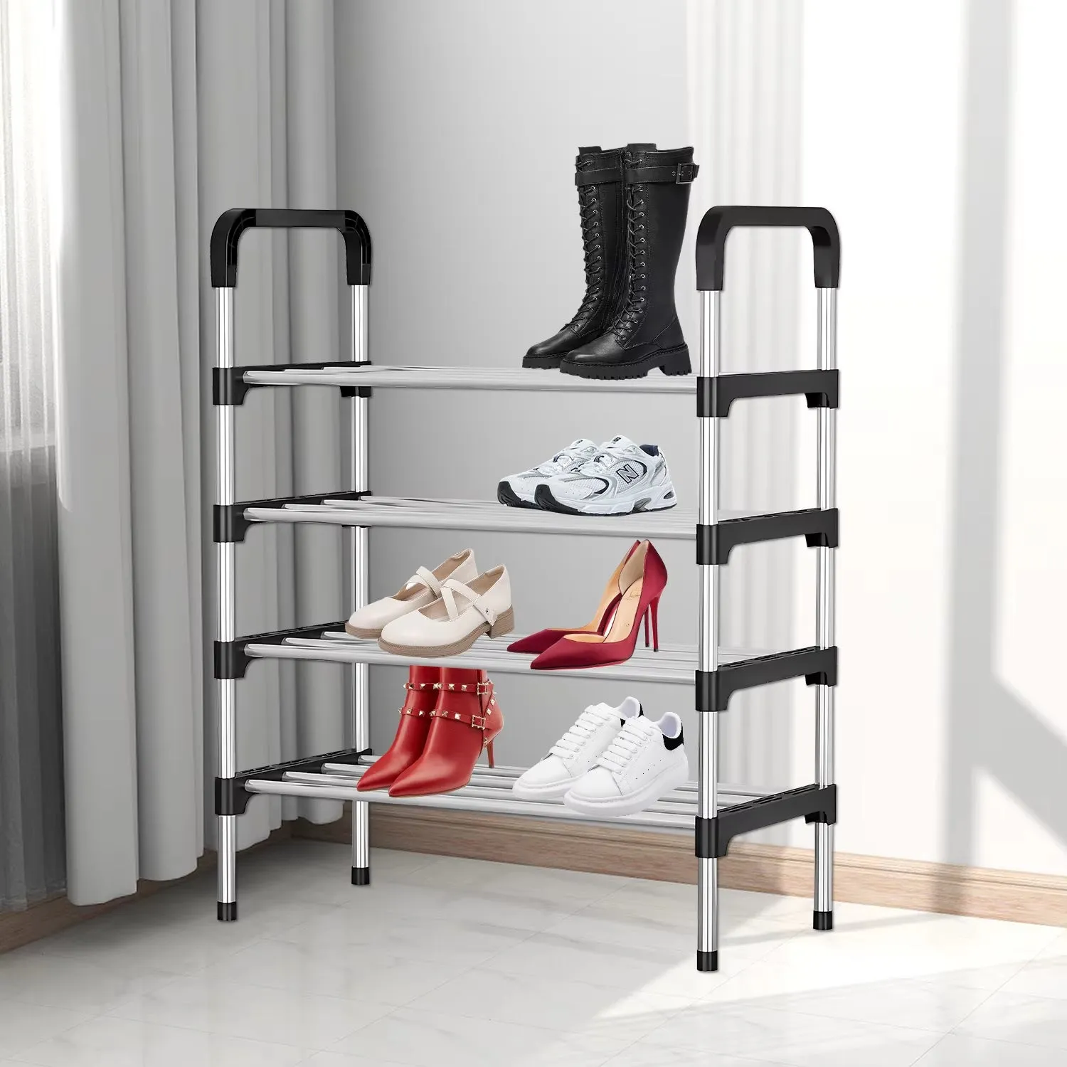 [UK Stock] Multi-Layer Shoe Rack – Dustproof Storage Shelf & Organizer