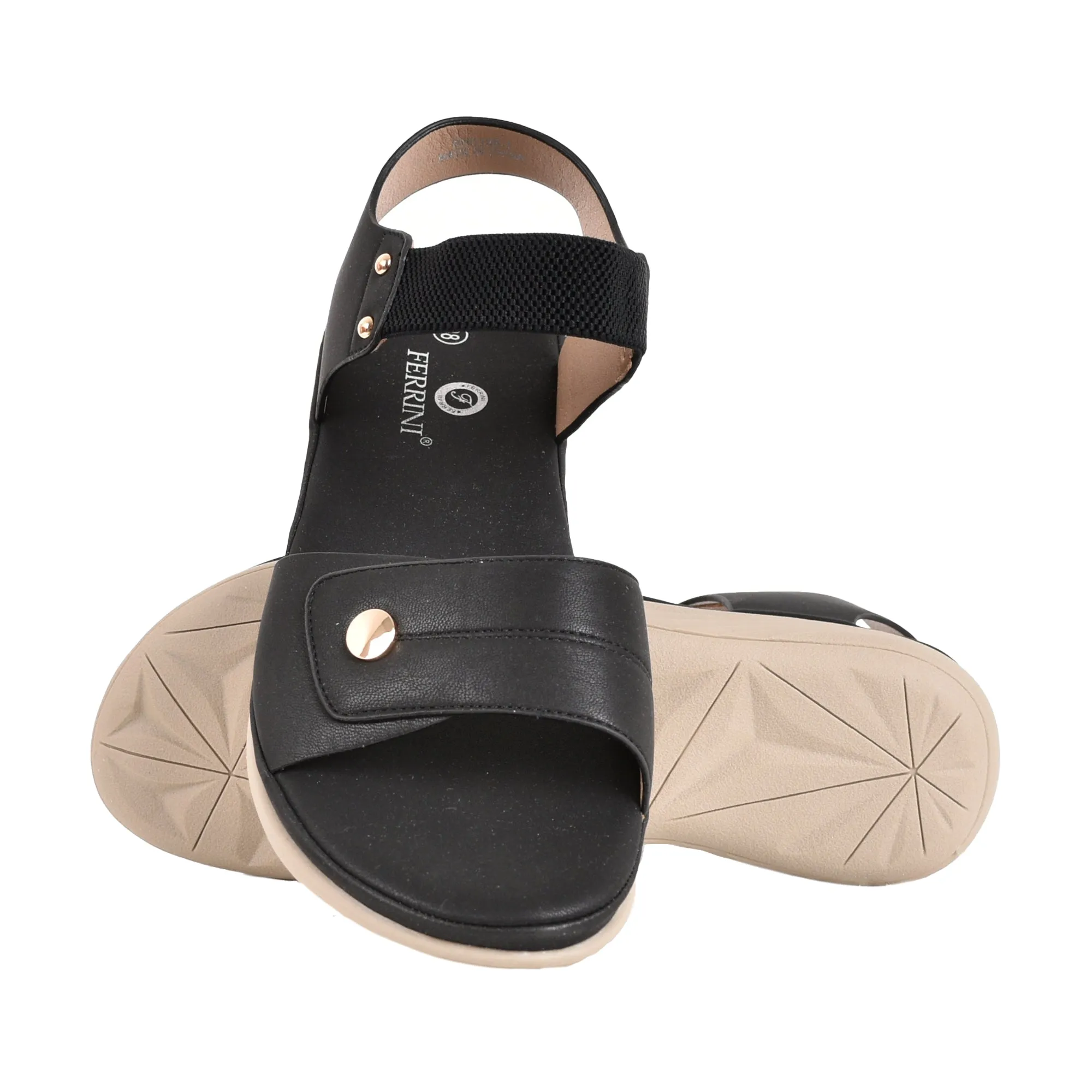 Womens Strappy Flat Sandals
